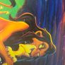 The Lion King 1995 Giant Poster Vintage Rare HTF Disney Classics Video Release Promotional Item Image 9