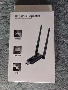 Usb WiFi repeater double 300mbs