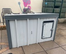 Kingspan insulated dog kennel