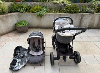 iCandy Peach Buggy Travel System  Carrycot & Pushchair