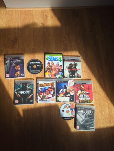 PS3 Slim (160GB) + Games (No Controllers)