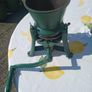 Vintage Cast Iron Hand Crank Grinder Mill Image 2