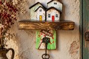 Handcrafted wooden key holders!