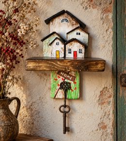 Handcrafted wooden key holders!