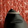 9ct White Gold Diamond Eternity Ring Size U 2grams 14 Diamonds 0.22ct Image 9