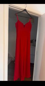 Beautiful red jumpsuit in good condition