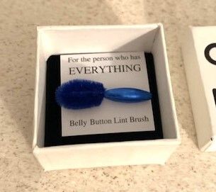 Belly Button Lint Brush