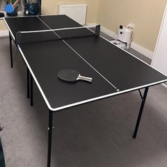 Table Tennis Table PPT 130 Medium Indoor - Black