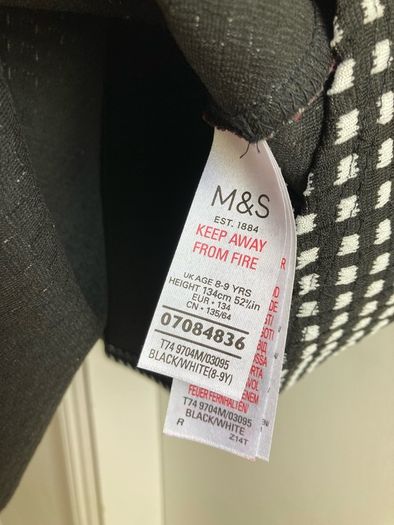 M&S Girls dress 8-9Y