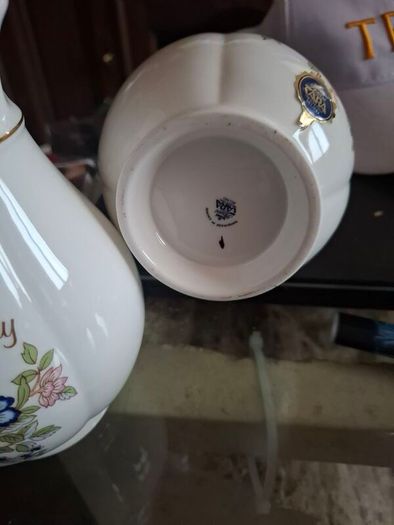 antique  Royal Tara wedding vase