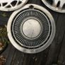 1 x Genuine Toyota Cressida Mark 2 (1976-1980) 14'' Stainless Steel Hubcap Wheel Trim Cover Image 3