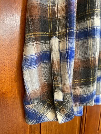 Paul Galvin Checked Flannel Shirt Medium Chest 38-40inch
