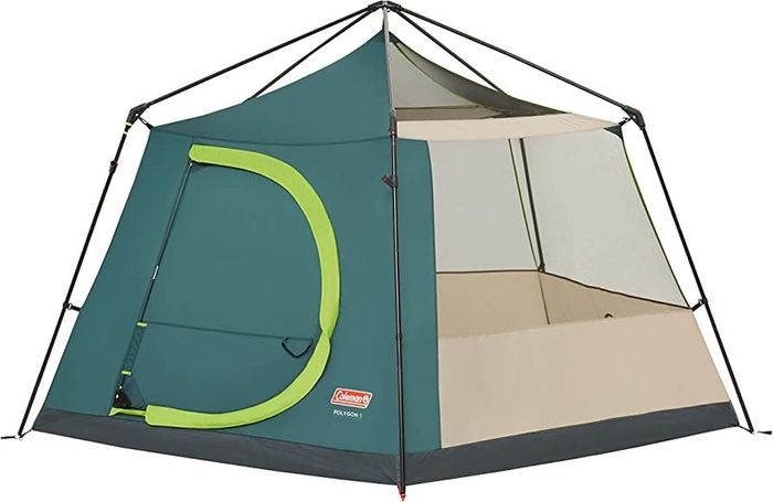 large 5-person tent with 360 Degree view, 5 man family tent, sturdy steel pole construction, easy to pitch, 100% waterproof (FREE SHIPPING)