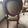 antique mahogany dining table & chairs Image 6