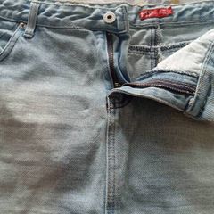 Denim mini skirt