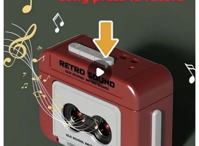 Tape Recorder Keyring