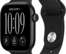 Apple Watch Series 12 GPS 42mm Smartwatch Black Aluminium Case