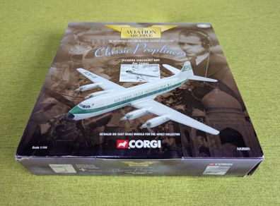 Diecast Aircraft Model, Aer Lingus - Vickers Viscount 800 airplane registration EI-AOE, NEW