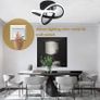 FREE SHIPPING LED Ceiling Light Small Modern Ceiling Lamp 3 Color Adjustable Creative Chandelier Lighting for Kitchen Hallway Living Room 22W Image 6