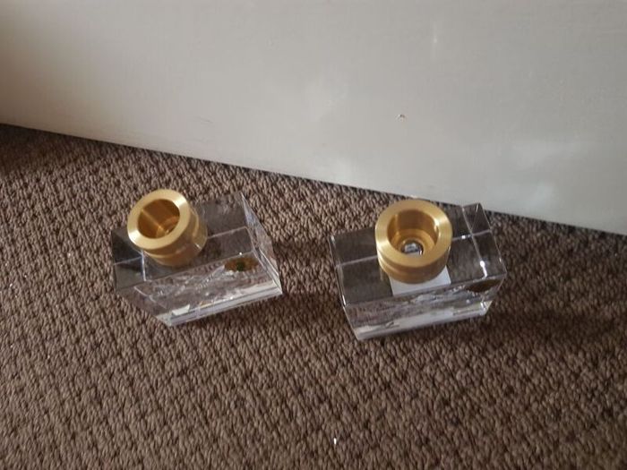 Waterford Crystal Lismore Revolution Candlestick Pair