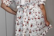milkmaid style dress