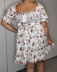 milkmaid style dress