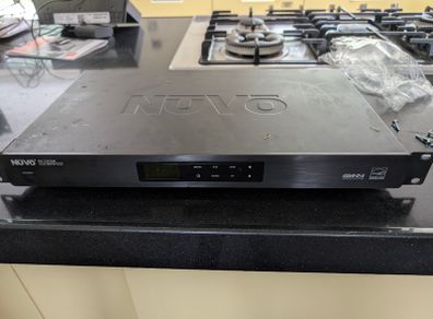 NuVo Multi-Room Audio System 6 Wall Keypads and NV-T2FAM Tuner Untested