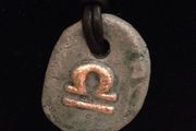 Zodiac Sun Stone Necklace - Libra