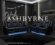 Ashbyrne Sofa cinema seats recliners with many features