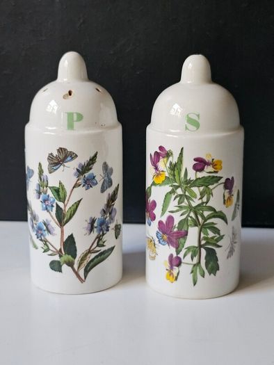 Vintage Portmeirion Botanic Garden Salt & Pepper Shakers