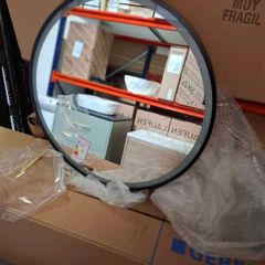 Hoxton 60 Led Mirror Black Trim