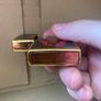Black, ram skull and fire zippo style lighter Image 4