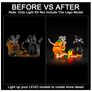 Lego 40570 Led Light Kit for Lego Halloween Cat & Mouse Building Set Image 2