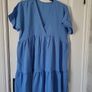 Smock Blue Dress Size 12 - 14 Image 2