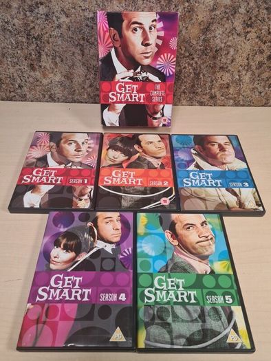 Dvd Boxset Get Smart The Complete Series 25 Discs Maxwell Smart 1970's