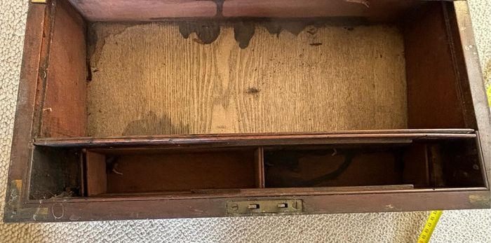 Victorian mobile writing desk