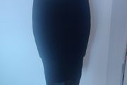 BNWT River Island Black Glamathon midi high waist pencil skirt size UK8 EU34/36 Postage included