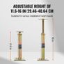4PCS Adjustable Floor Jack Post House Floor Leveling Lift 29.5 cm-40.6 cm Height Image 5