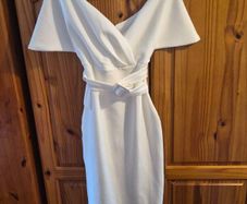 White Dress Size 10