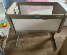 Graco next to me cot bedside crib