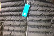 Adidas original padded running vest gilet with zips Colour Black size xl brand new with tags