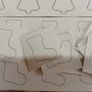 Small Christmas Kraft Stickers Stocking, Tree, Bell Image 4