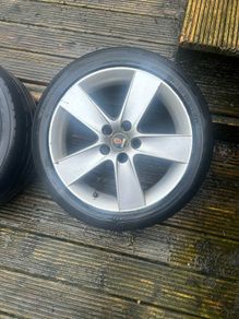 17" 5x110 alloys Saab Opel