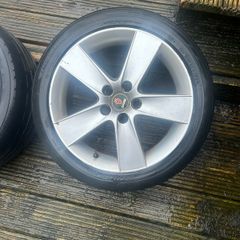 17" 5x110 alloys Saab Opel