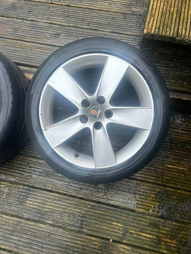17" 5x110 alloys Saab Opel