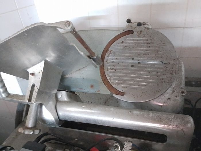 Large Vintage Meat Slicer