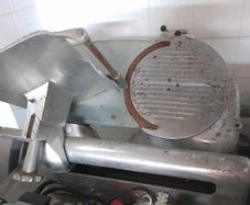 Large Vintage Meat Slicer