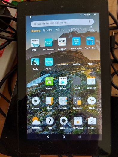 Amazon Fire 7 (7th Generation) 16 GB, Battery not holding charge, works fine plugged in when using