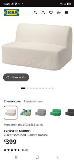 Ikea sofa bed