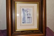 "A Moments Reflection" by William Henry Margetson framed print